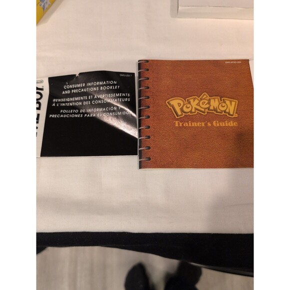 Pokémon Yellow Version: Special Pikachu Edition Authentic Box + Inserts Original - Picture 5 of 6